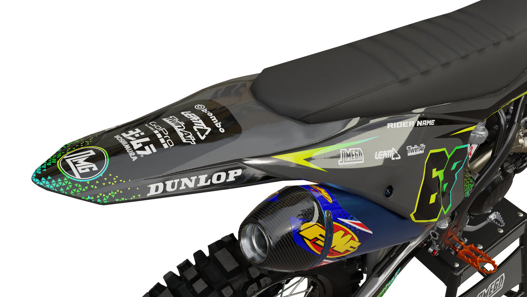 ktm sxf exc shinny graphics kit