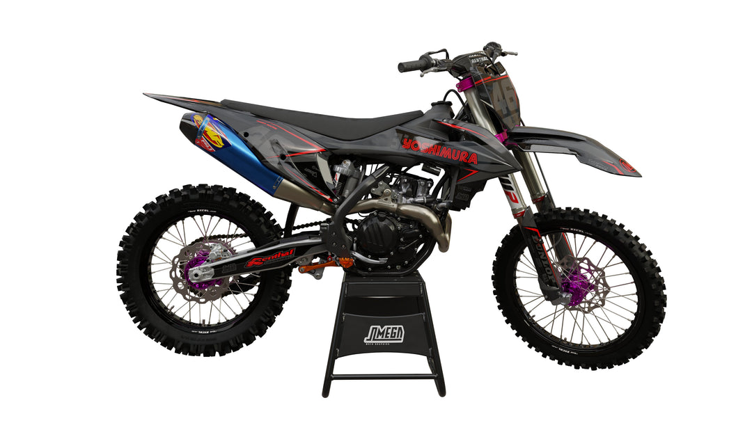 ktm sxf exc yoshi factory graphics kit