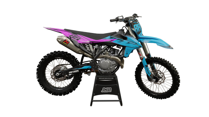 KayT Pink and Blue Factory Graphics Kit