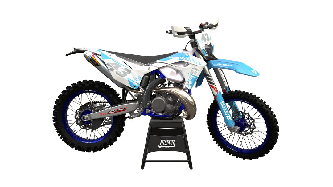 sherco se sef fresh blues graphics kit