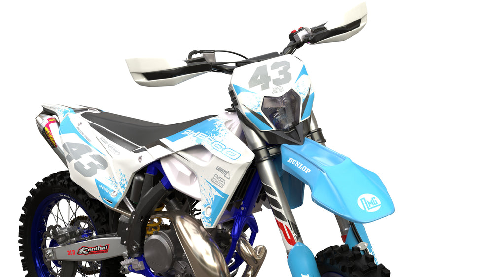 sherco se sef fresh blues graphics kit