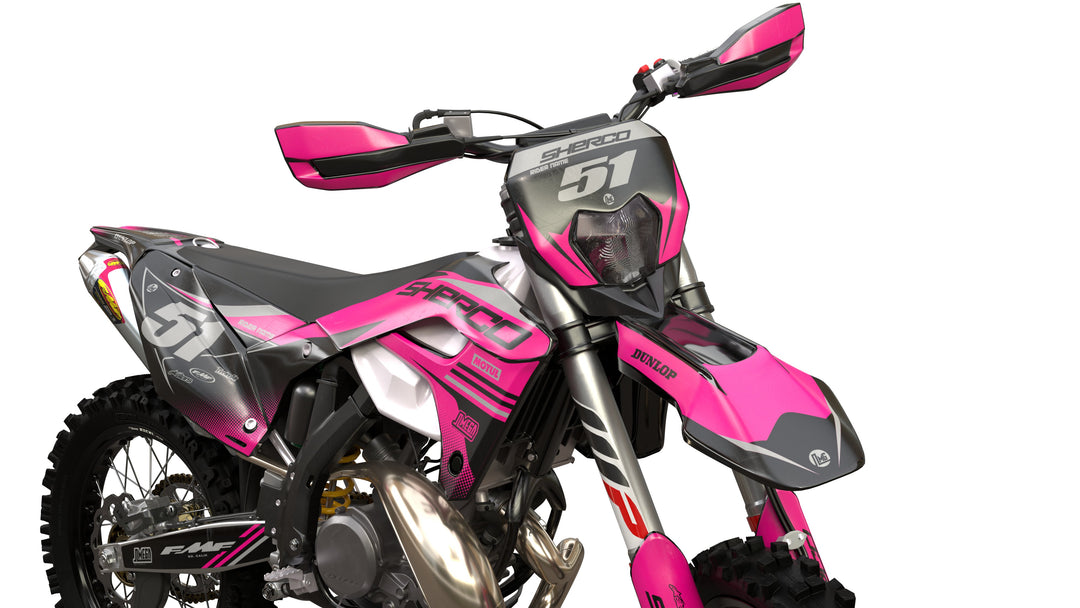 sherco se sef rose graphics kit