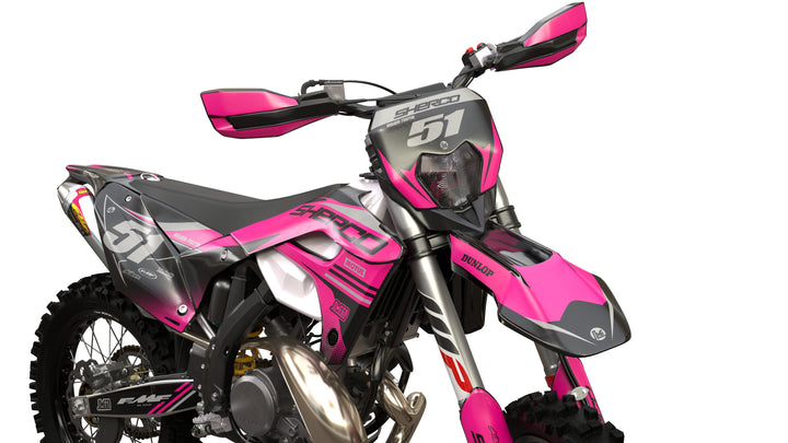 sherco se sef rose graphics kit
