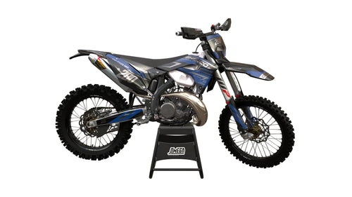 Silver and Blue Graphics Kit