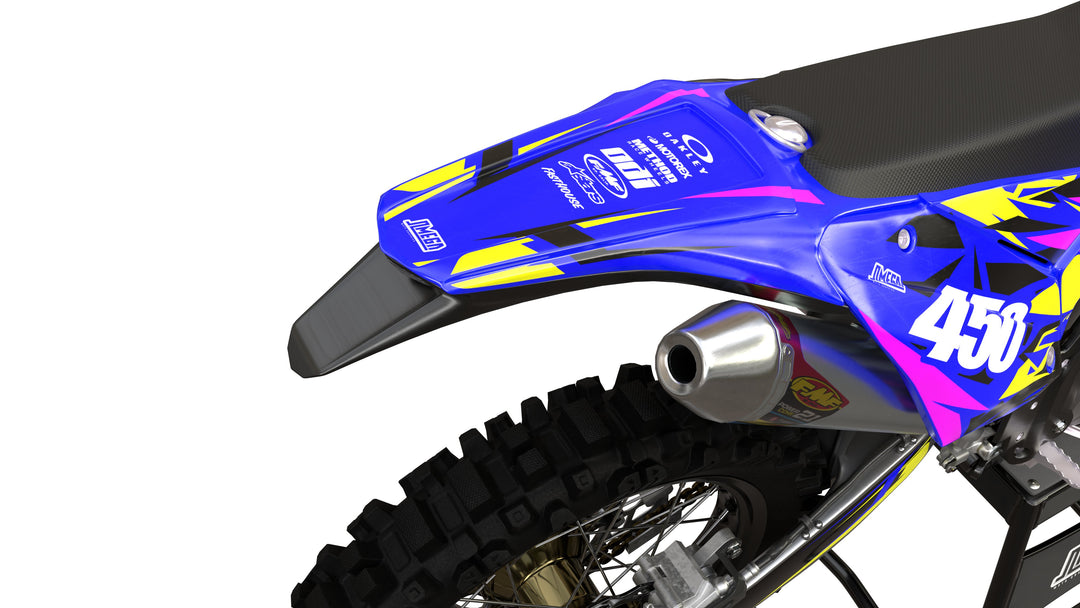 sherco se sef blue rise and shine graphics kit