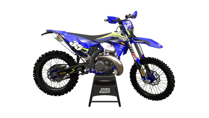 Sherco Blue Factory Graphics Kit