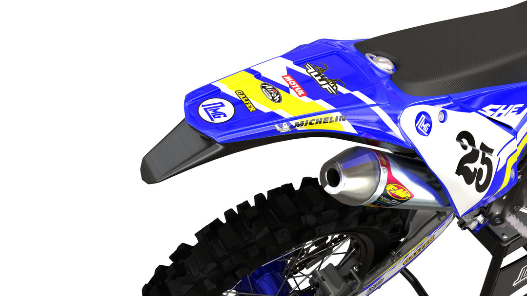 Blue Retro Graphics Kit