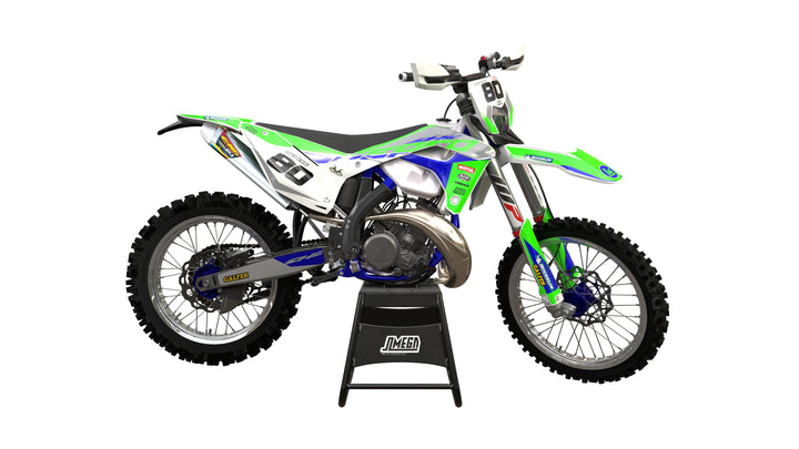 Sherco Green Graphics Kit