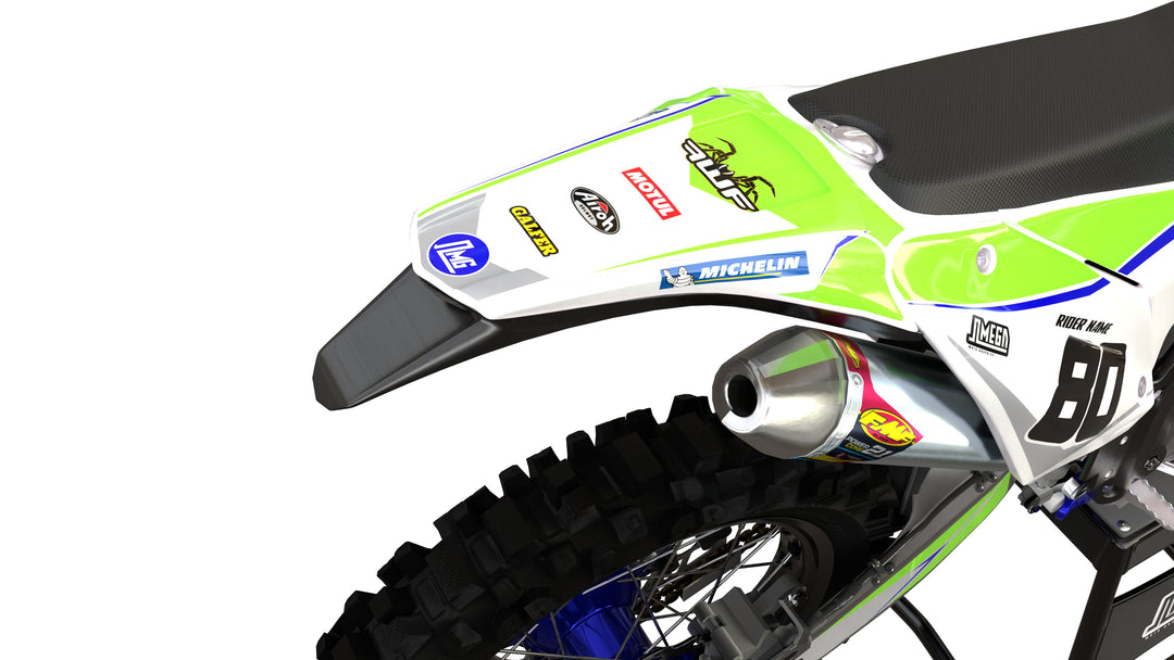 Sherco Green Factory Graphics Kit