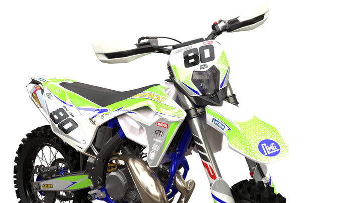 Sherco Green Factory Graphics Kit