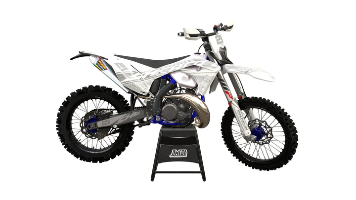 Sherco White Factory Graphics Kit