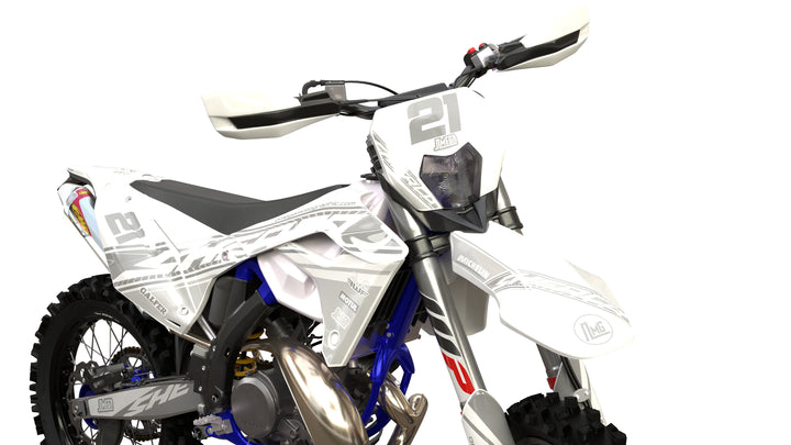 Sherco White Factory Graphics Kit
