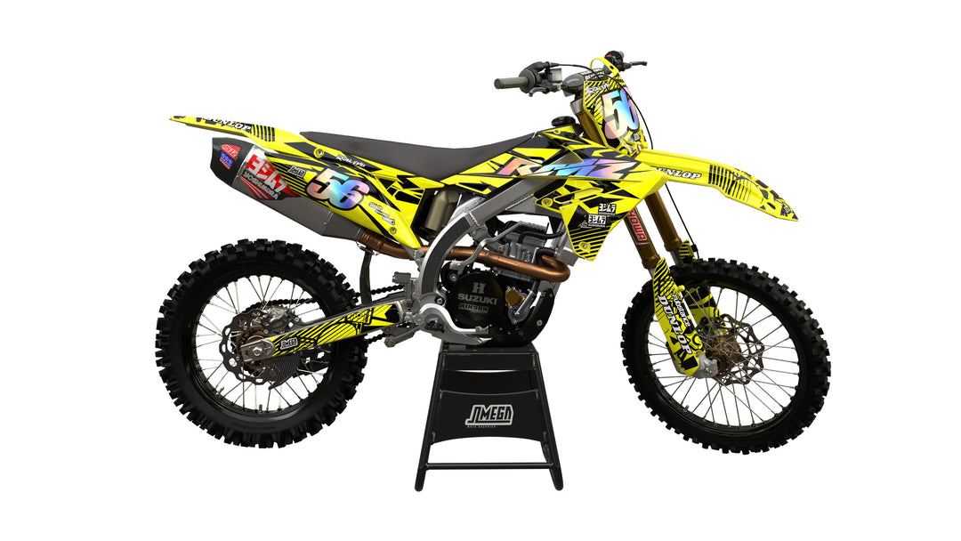 Suzuki RM RMZ Holographic Graphics Kit | Omega Moto Graphics