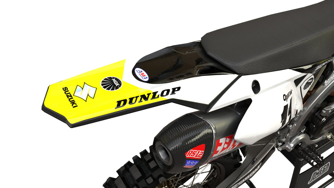 suzuki rmz drz 90's shiny graphics kit