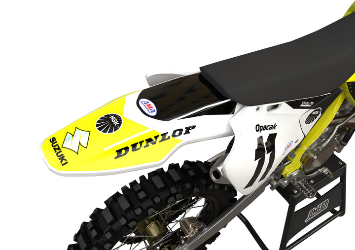 suzuki rm125 rm250 90's shiny graphics kit