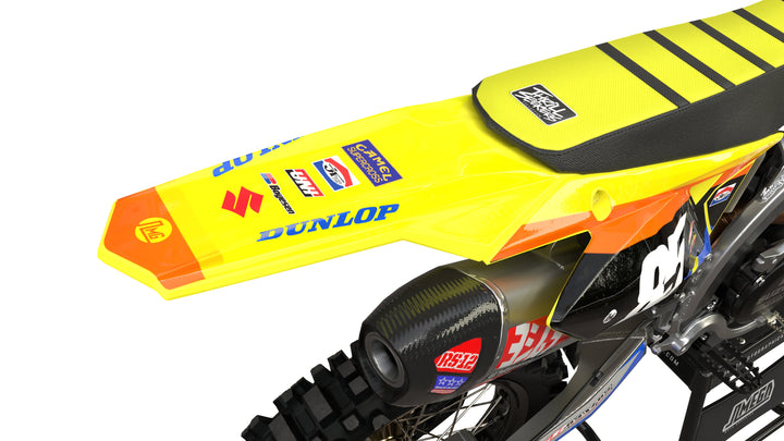 Suzuki Blue Retro Graphics Kit