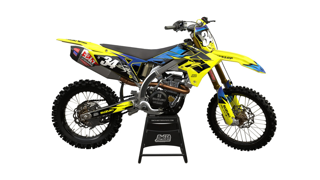Suzuki Yellow Concept Graphics Kit