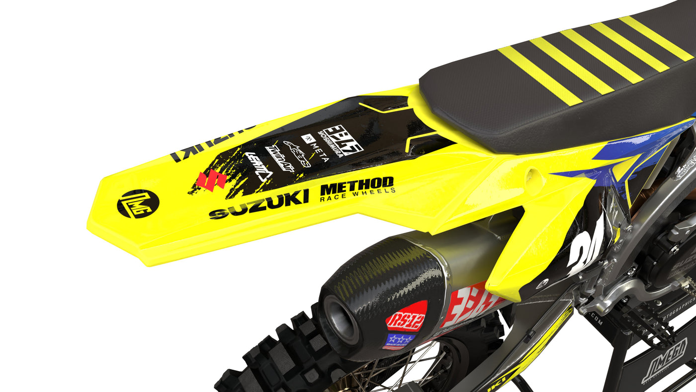 Suzuki Yellow Concept Graphics Kit