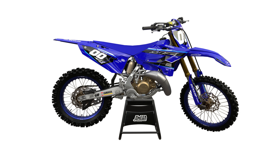 yamaha yz yzf blue boy graphics kit