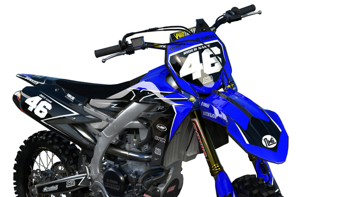 Yamaha Black Concept Graphics Kit