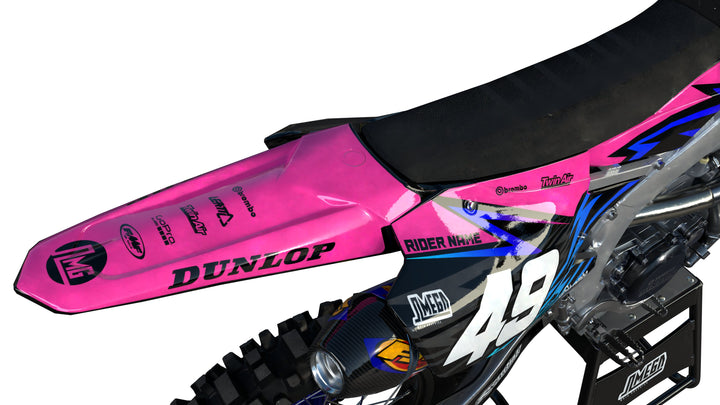 yamaha yz yzf pink concept graphics kit