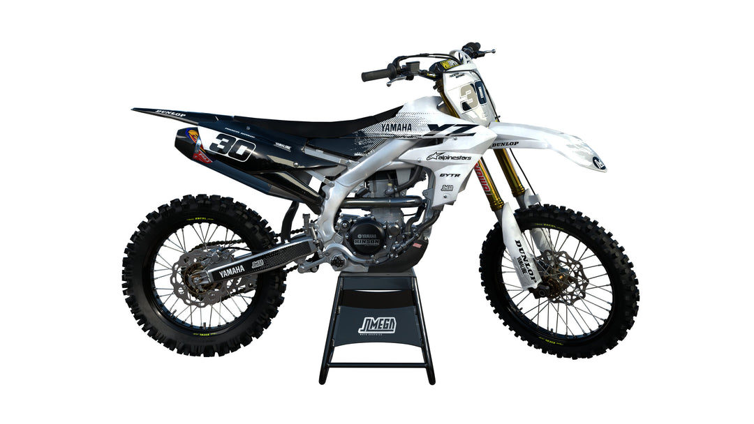 Yamaha White Concept Graphics Kit