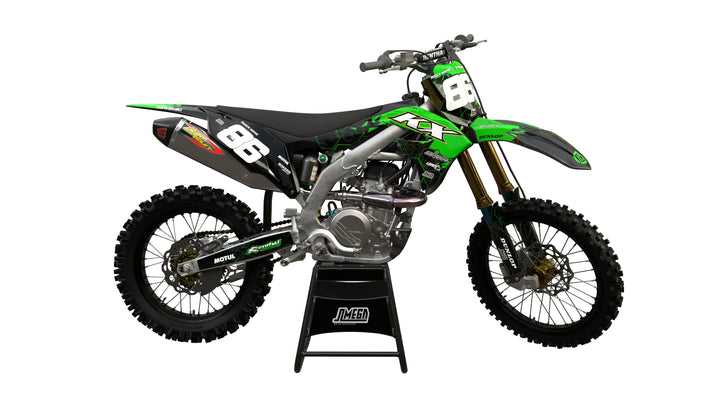 Kawasaki Green Concept Graphics kit