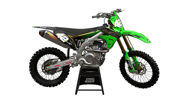 Kawasaki Green Factory Graphics kit