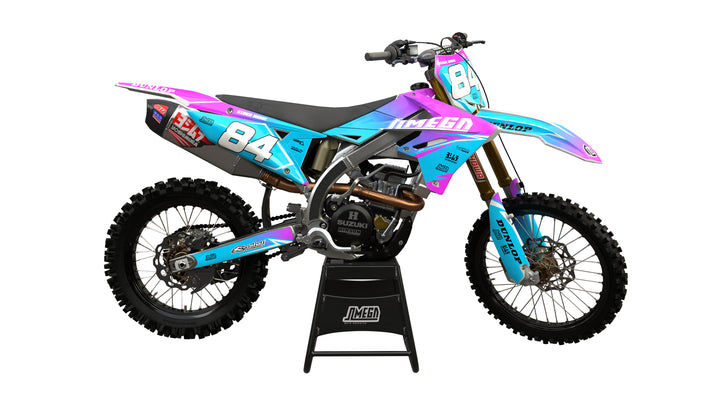 Pink and Blue Fade Graphics Kit