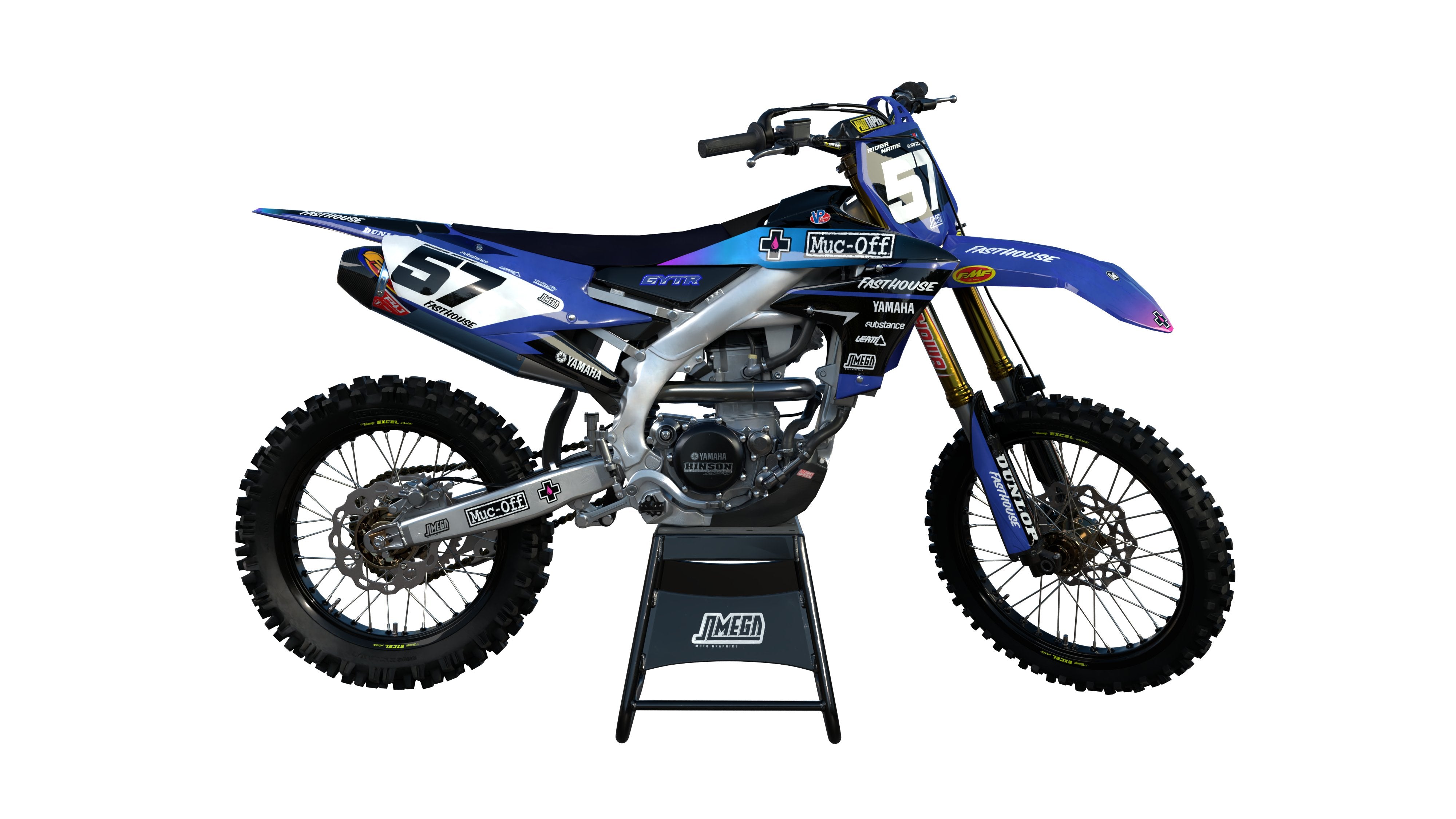 Mucoff Graphics Kit | Dirt Bike Decals – Omega Moto Graphics