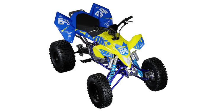 Yellow Statement Quad Graphics Kit