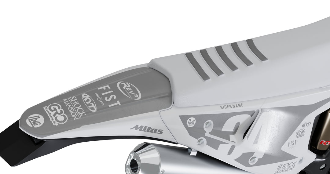 Rieju White Factory Graphics Kit