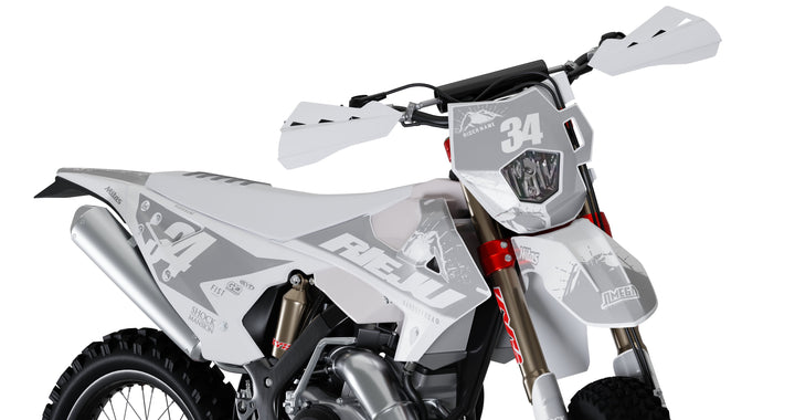 Rieju White Factory Graphics Kit