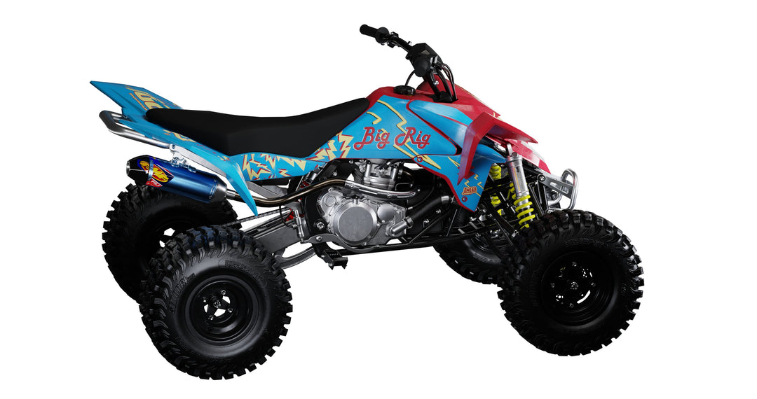 Big Rig Quad Graphics Kit | ATV Graphics Kit – Omega Moto Graphics