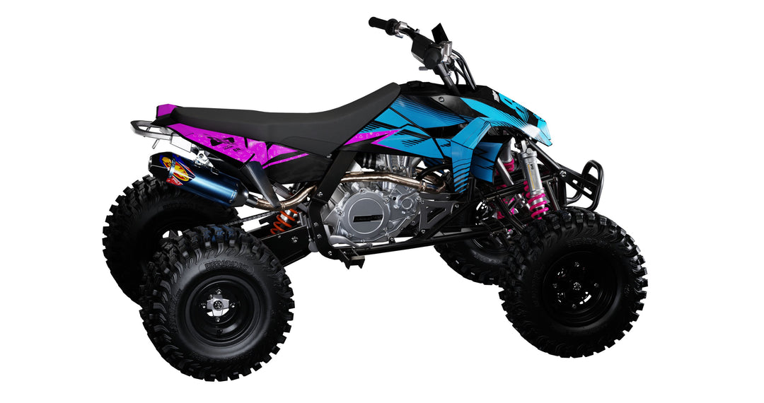 Blue Shades Quad Graphics Kit