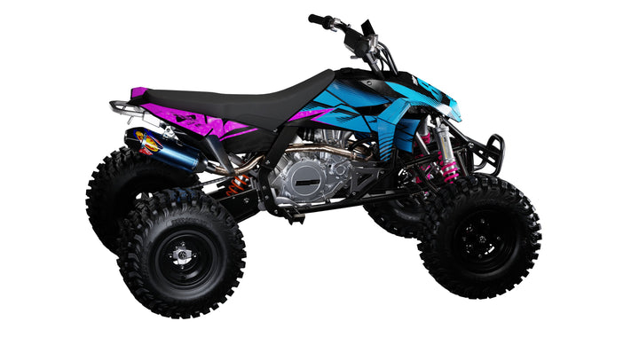 Blue Shades Quad Graphics Kit