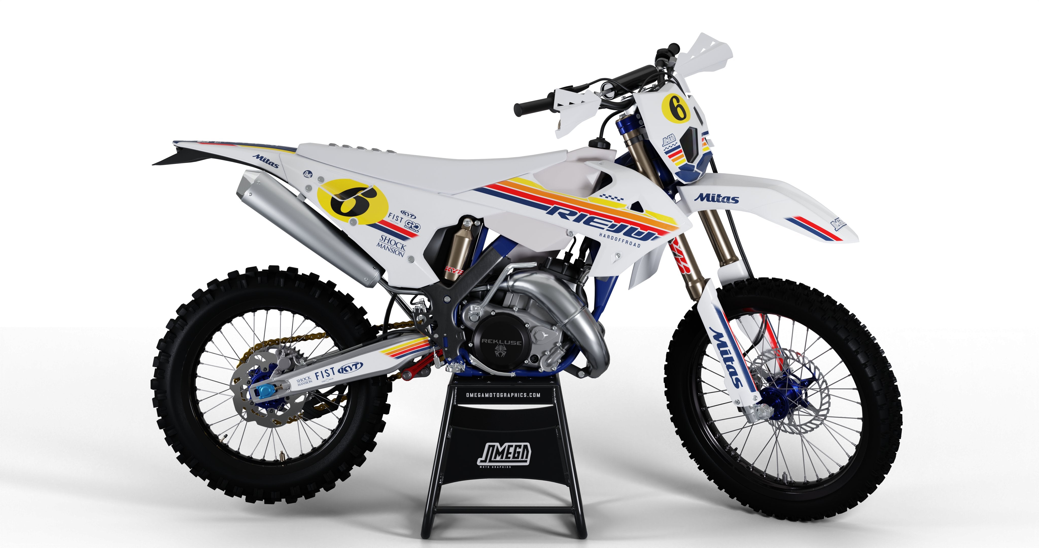 Rieju Graphics Kit | Omega Moto Graphics