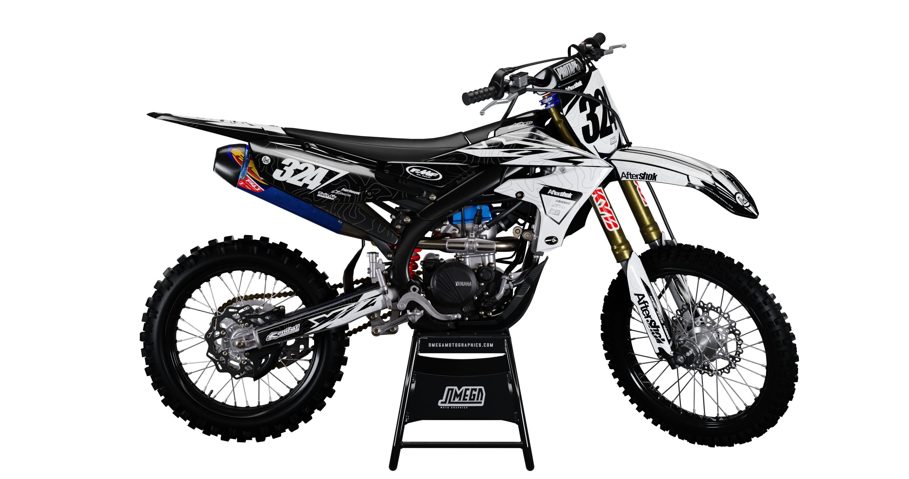 Yamaha YZ YZF Custom Graphics Kit | Omega Moto Graphics