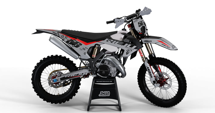 Rieju Grey Concept Graphics Kit