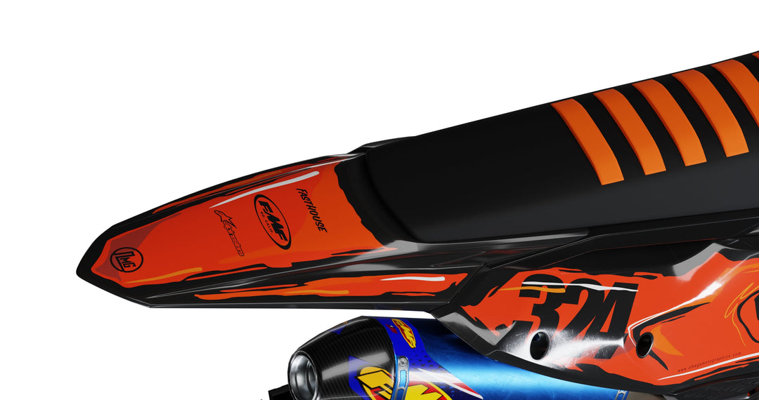 Orange Manga Graphics Kit