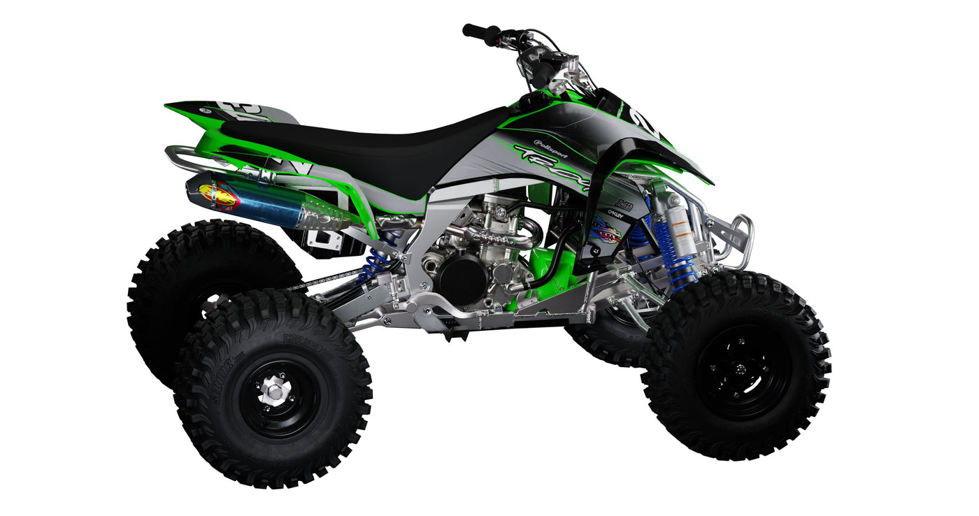 Classic Troy Dragon Quads Graphics Kit – Omega Moto Graphics