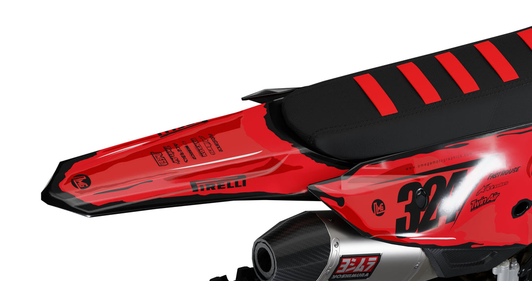 Red Manga Graphics Kit