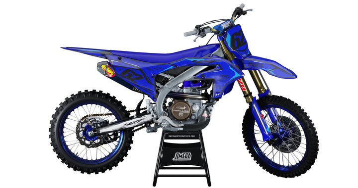 Blue Manga Graphics Kit