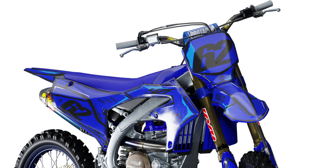 Blue Manga Graphics Kit