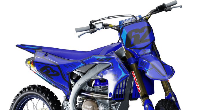 Blue Manga Graphics Kit