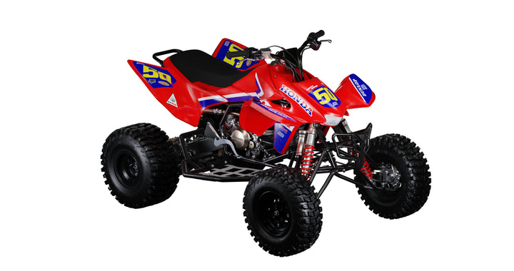 Classic Red Quad Graphics Kit