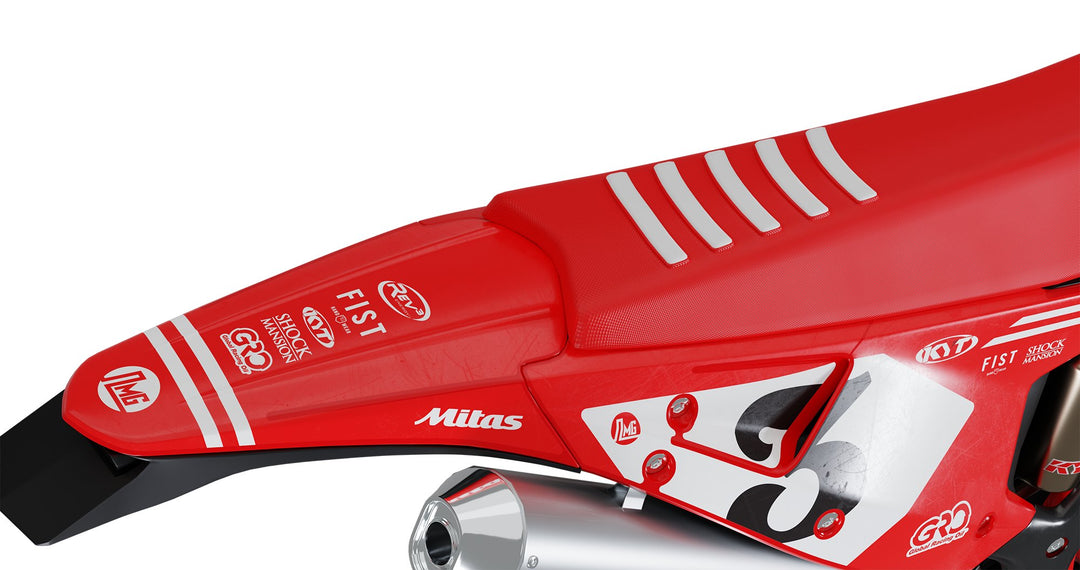 Rieju Red Retro Graphics Kit