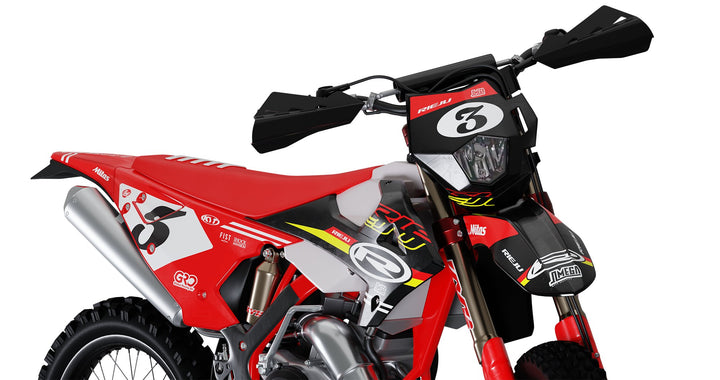 Rieju Red Retro Graphics Kit