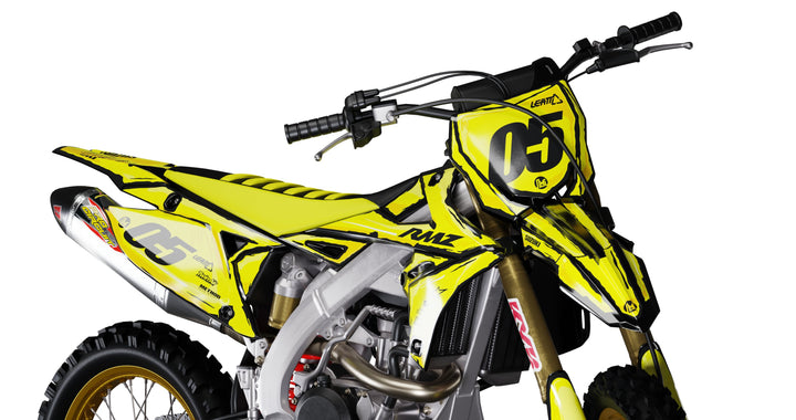 Yellow Manga Graphics Kit