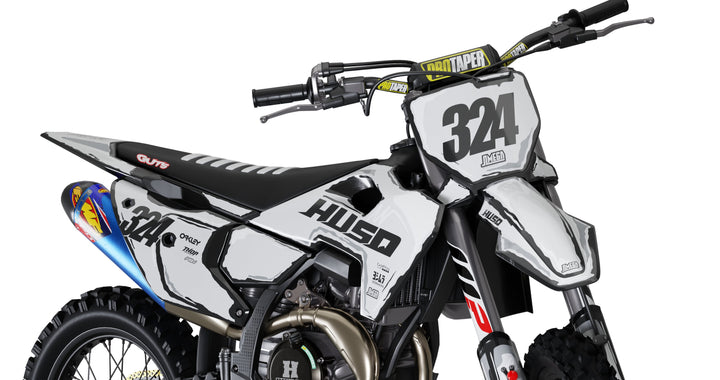 White Manga Graphics Kit